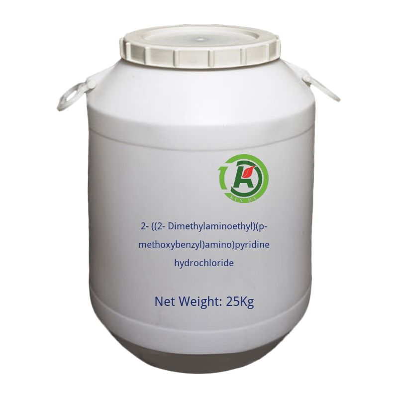 2-((2-Dimethylaminoethyl)(p-methoxybenzyl)amino)pyridine hydrochloride-cas-N